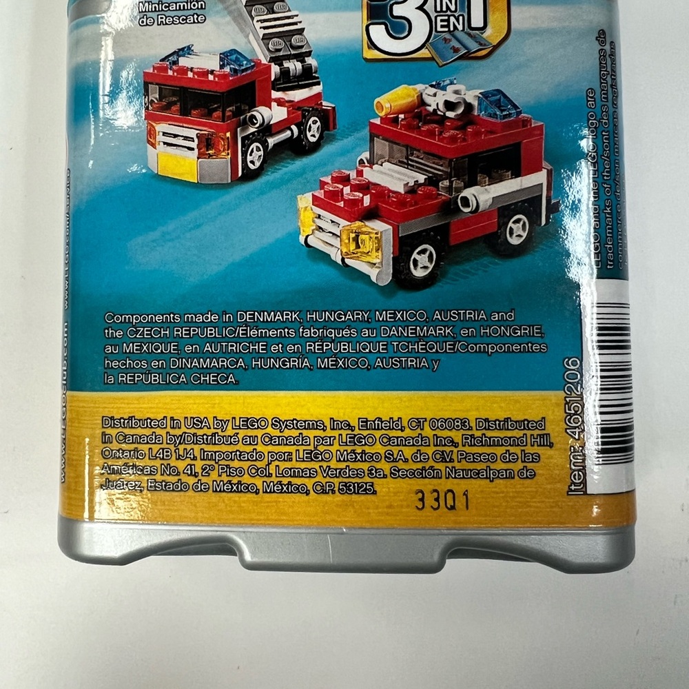 LEGO Creator Fire Rescue Set - Red and White - Picture 3 of 5